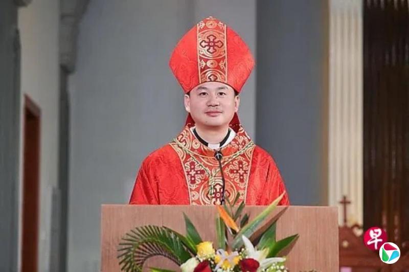 丁祖耀成为中国大陆最年轻主教