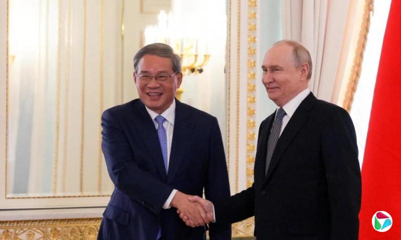李强与普京会面:中国愿同俄国加强在重大问题沟通协调
